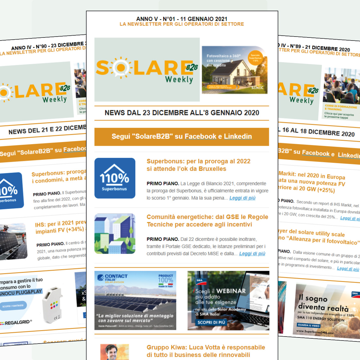 SolareB2B Weekly: Le Ultime Notizie Dal Mercato Del Fotovoltaico